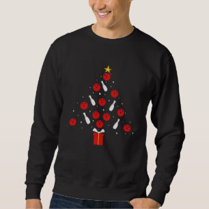 Bowling Xmas Tree  Holiday  Bowling  Christmas Sweatshirt