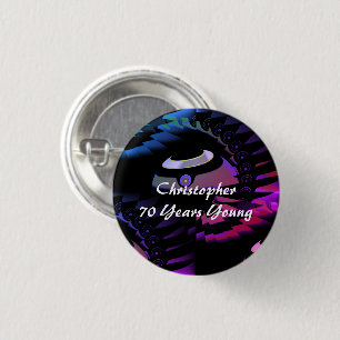 Bowls 3 Cm Round Badge