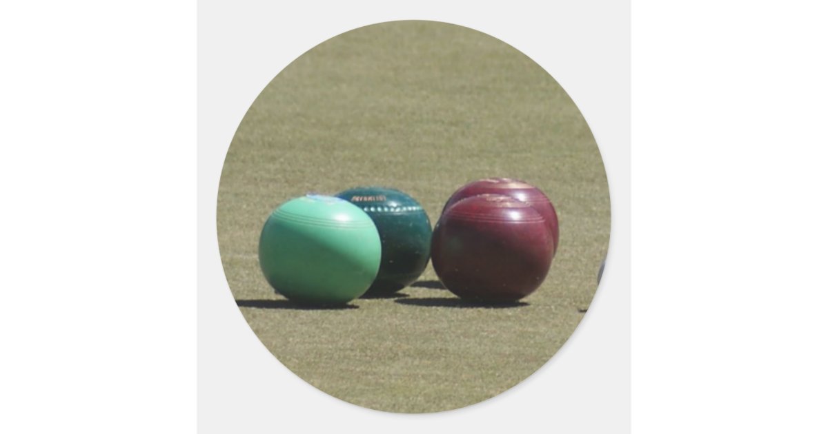 Bowls Classic Round Sticker Zazzle