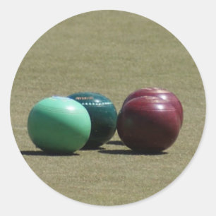 Bowls Classic Round Sticker