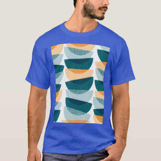 Bowls intersection white background green pine ora T-Shirt