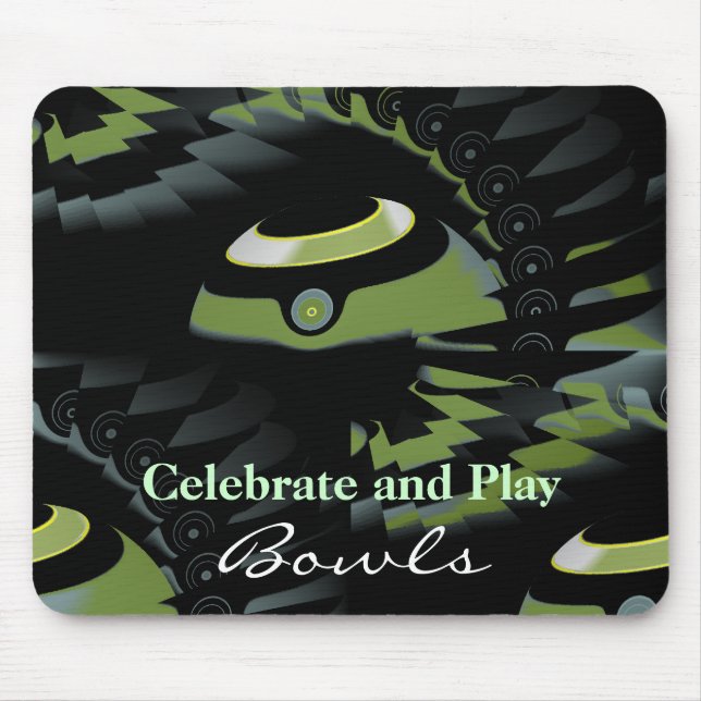 Bowls Mouse Pad (Front)