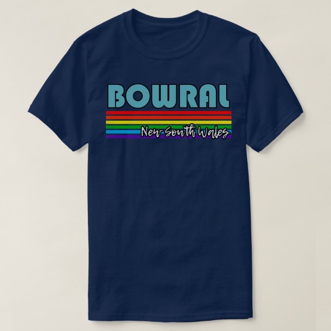 Bowral New South Wales Pride  Bowral LGBT Gift LGB T-Shirt (Design Front)