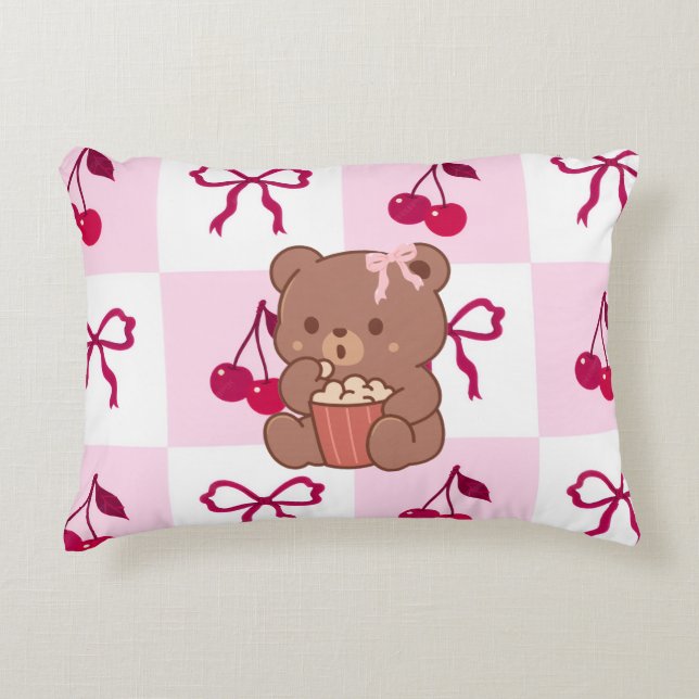 Bows & Bears Accent Cushion (Front)