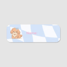 Bows & Bones Classic Name Tags