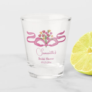Bows & Bouquets Flower Bloom Bar Party Favours Shot Glass
