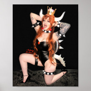 Bowsette Cosplay Poster