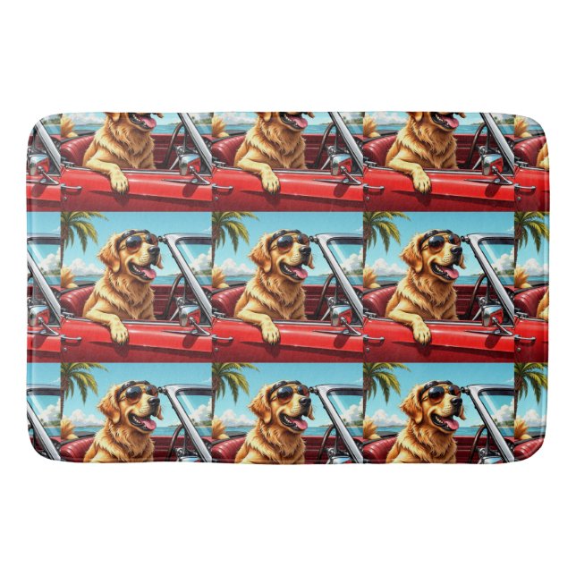 BOWSY dog Bathroom mat (Front)