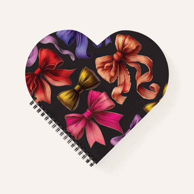 Bowtie for Dream -heartshaped notebook (Front)