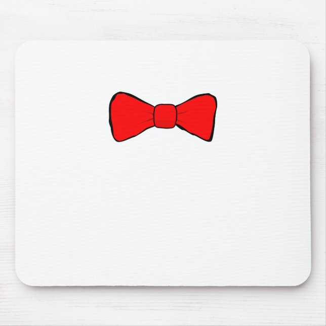 bowtie mouse pad (Front)