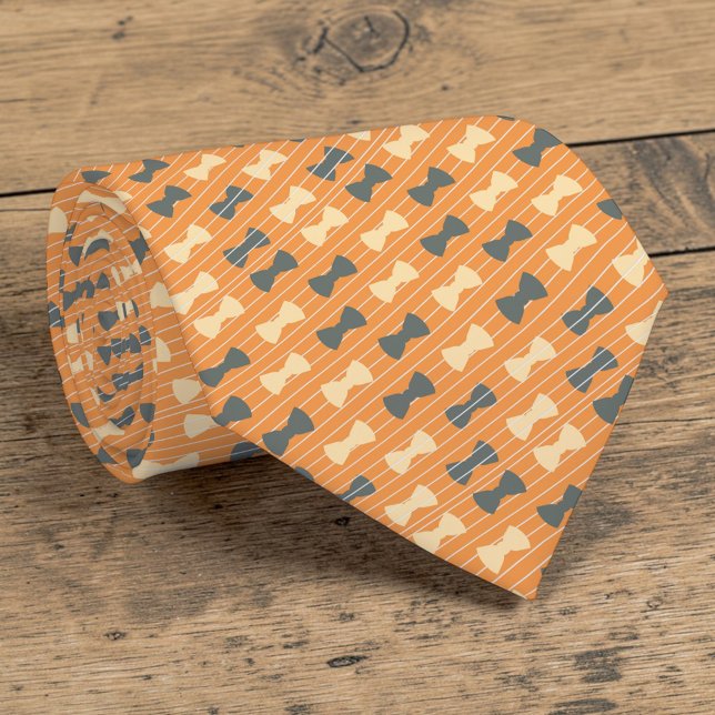 Bowtie Pattern Necktie Tie (Creator Uploaded)