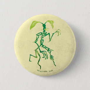 BOWTRUCKLE™ PICKETT™ Typography Graphic 6 Cm Round Badge
