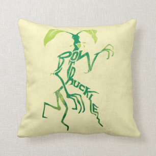 BOWTRUCKLE™ PICKETT™ Typography Graphic Cushion