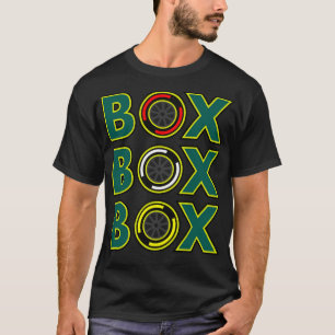Box Box Box El Plan F1 Tyre Compound Design T-Shirt