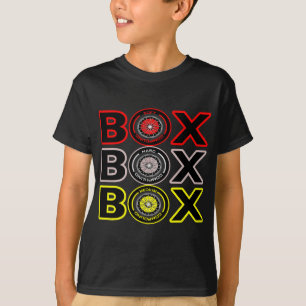 Box box box f1 Box box box Tyre Compound V2 radio  T-Shirt