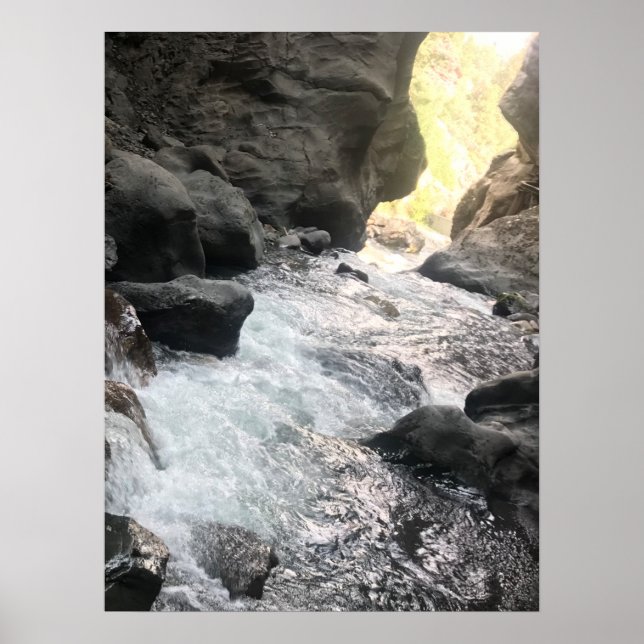 Box Canyon Cave, Ouray Colorado Poster (Front)