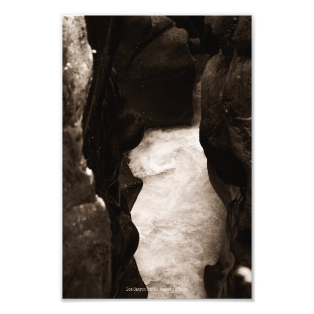 Box Canyon Photo Print (Front)