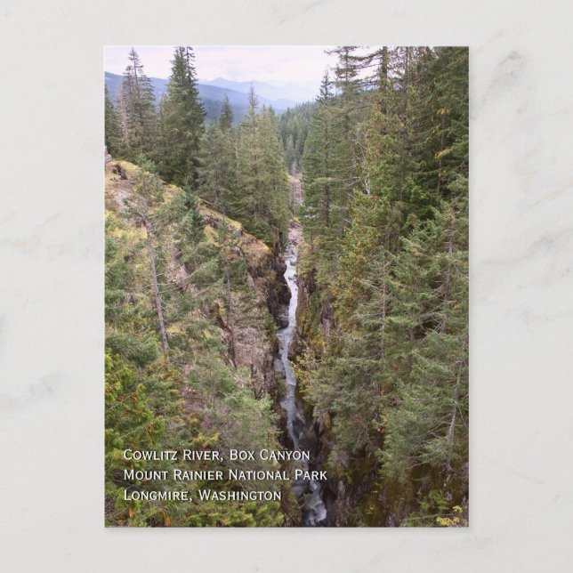 Box Canyon Postcard (Front)