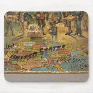 Box Dissected map, United States Mouse Pad