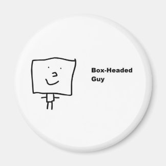 Box-Headed Guy Magnet