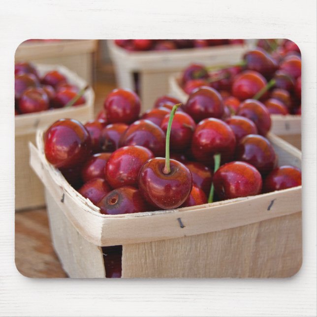 Box Of Cherries Mouse Pad (Front)