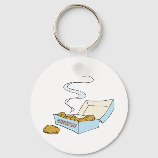box of chicken nuggets key ring