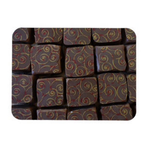 Box of Chocolates Chocolatier Bon Bon Foodie Sweet Magnet