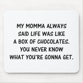 Box of Chocolates Mouse Pad