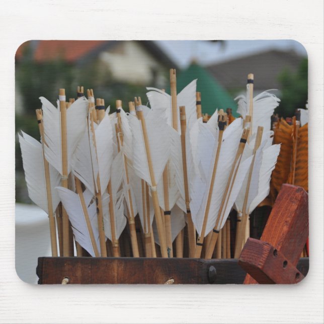 Box of Fletched Arrows Mousemat (Front)