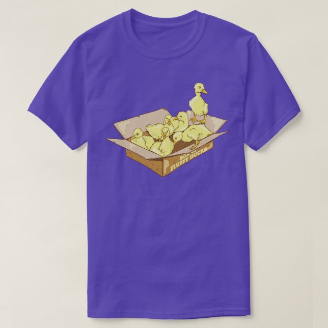 Box of fluffy ducks T-Shirt (Design Front)