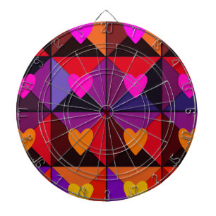 Box of Valentines Dartboard