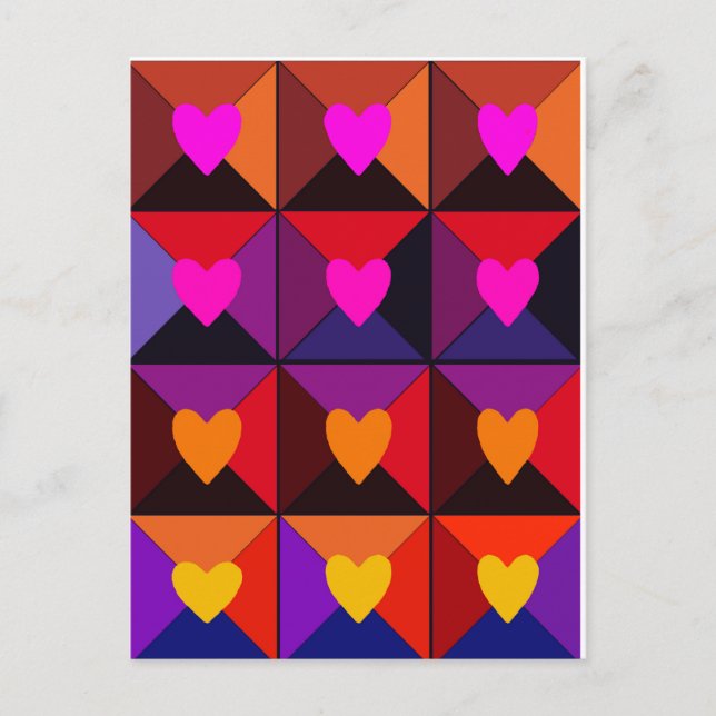 Box of Valentines Postcard (Front)