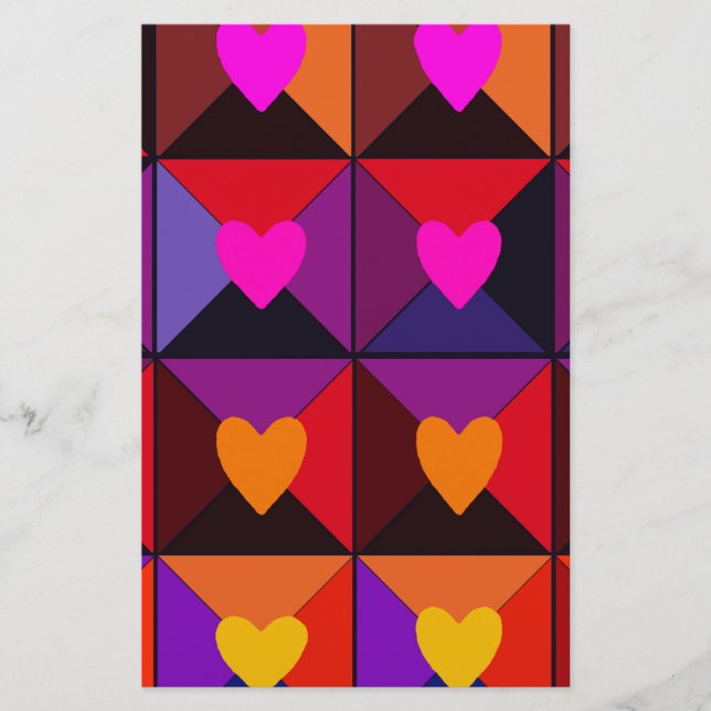 Box of Valentines Stationery (Front)