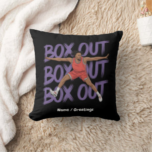 Box Out Box Out Box Out: Creative And Funny Takes Cushion