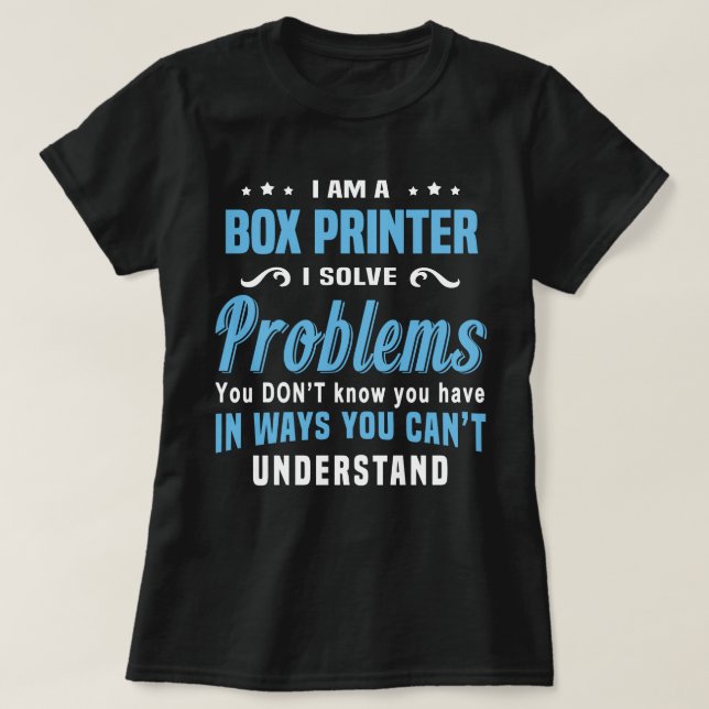 Box Printer T-Shirt (Design Front)