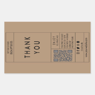 Box Sealing Stickers, Sealing Stickers, Packaging  Rectangular Sticker