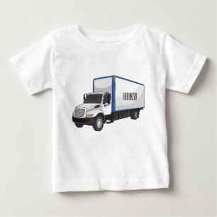 Box truck cartoon illustration baby T-Shirt