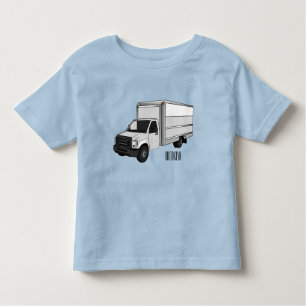 Box truck cartoon illustration toddler T-Shirt
