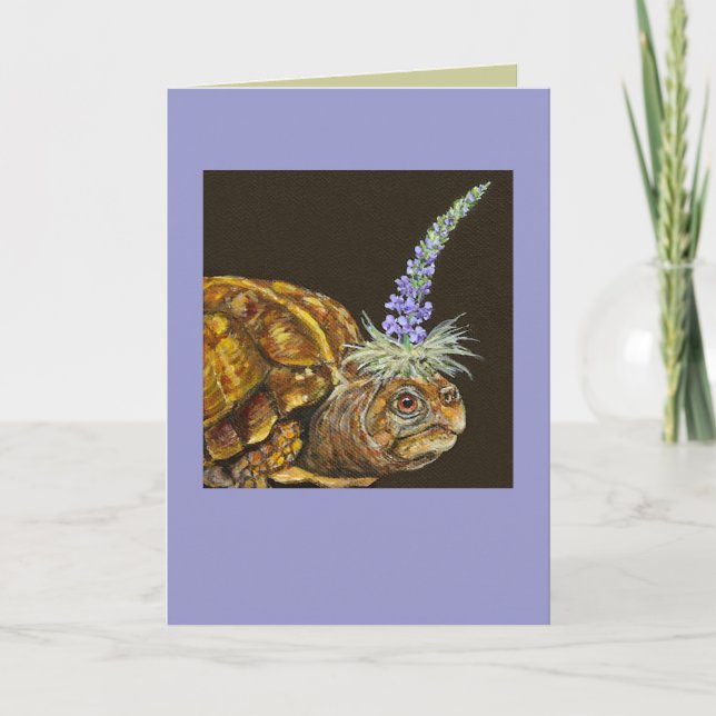 box turtle card (Front)
