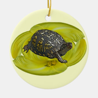 Box Turtle Christmas Ornament
