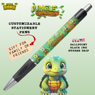Box Turtle Unique Tortoise Cartoon Graphic Gift 🐢