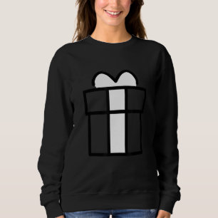 Box With White Bow Sweatshirt