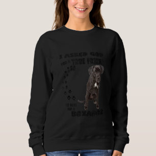 Boxador Quote Mum Boxerlab Dad Costume Boxer Lab M Sweatshirt