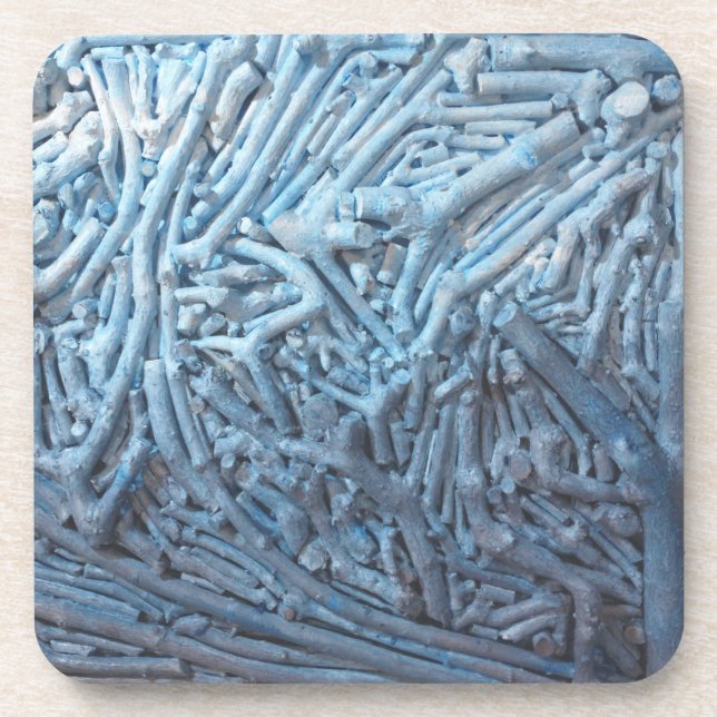 Boxcuttings: Blue Coaster (Front)