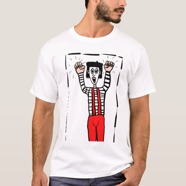 Boxed in Mime T-Shirt (Front)