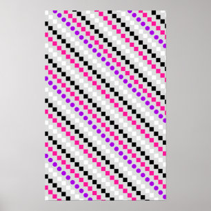 Boxed Stripe 2014 Poster