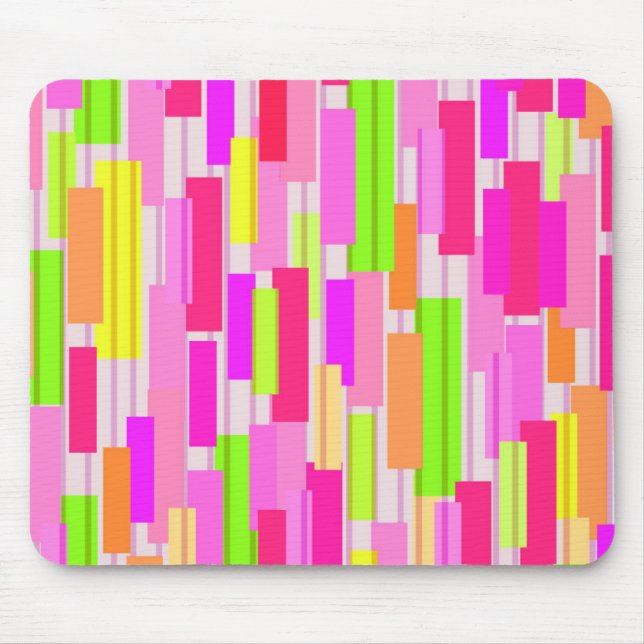 Boxed Stripe Mouse Pad (Front)