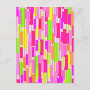Boxed Stripe Postcard