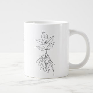 Boxelder Maple - Acer Negundo - Native Plants Large Coffee Mug