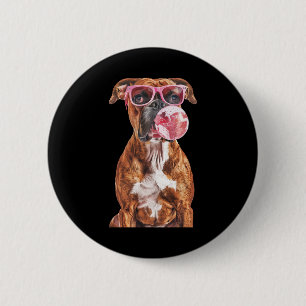 Boxer 6 Cm Round Badge